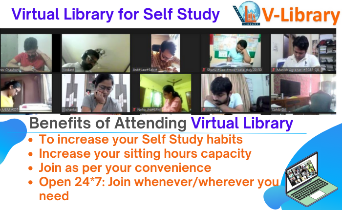 Virtual Library for Self Study